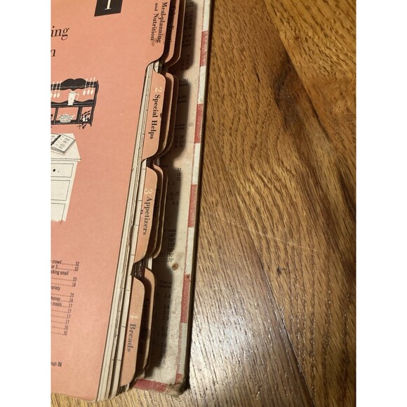 Vtg 1953 Better Homes & Gardens New Cook Book 5-Ring Binder 1st edition - Picture 5 of 16